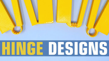 5 levende scharnieren voor massaproductie 3D-printen