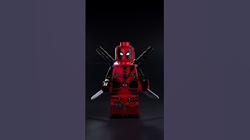 LEGO Deadpool & Wolverine Screen Test (Blender Animation)