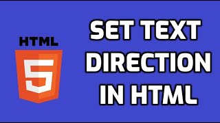 12 how to use text direction in html Bangla tutorial.