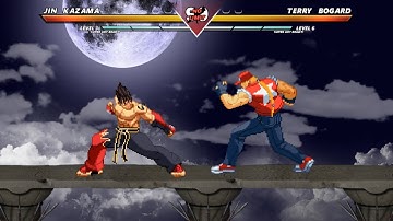 JIN KAZAMA vs TERRY BOGARD - The most epic fight!