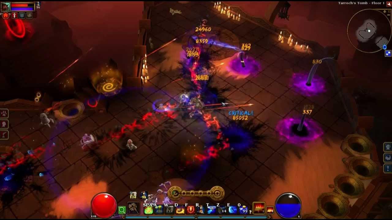 Torchlight II Emberquake Engineer Tarroch's Tomb Solo NG+ Elite (NO Forcefield) [HD] YouTube