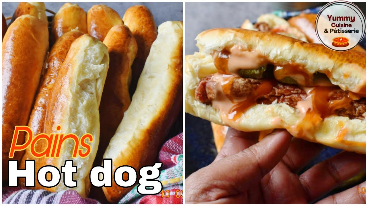 Comment faire de pains HOT DOG maison facilement