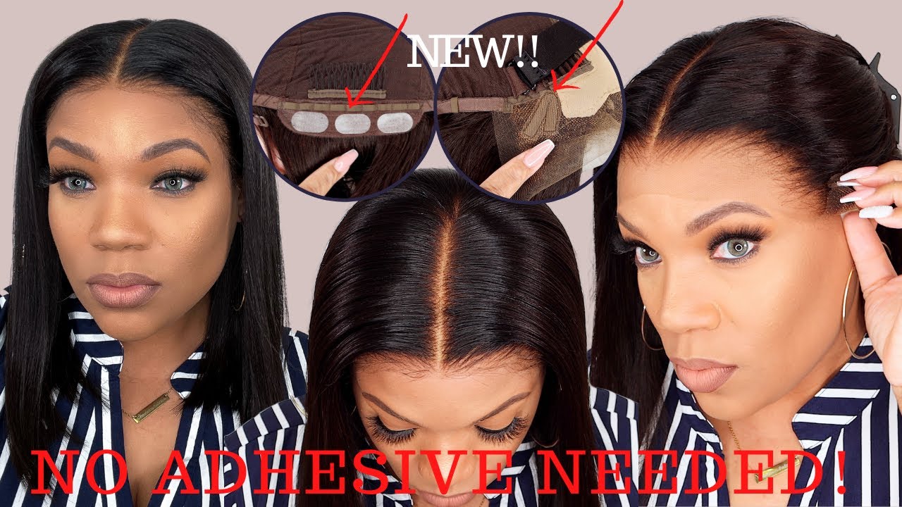 Zero Adhesive Glueless Wig Install Technique! NO GLUE, NO GEL, NO SPARY | HAIRVIVI