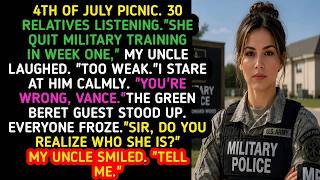 Details She Couldn't Hack Basic, My Uncle Laughed-Then The Green Beret Beside Him Called Me His Instructor News