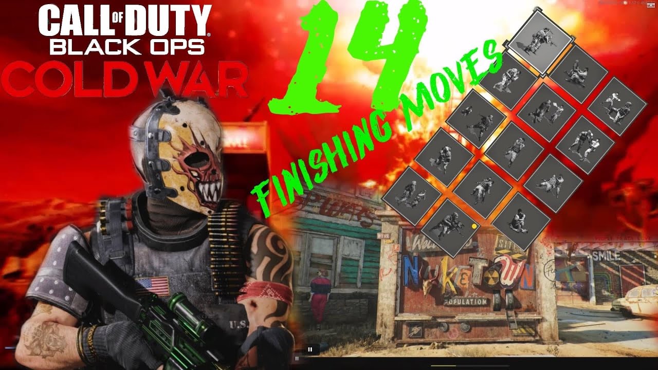 14 COLD WAR FINISHING MOVES w/ "Maniac" BULLDOZER operator MONTAGE