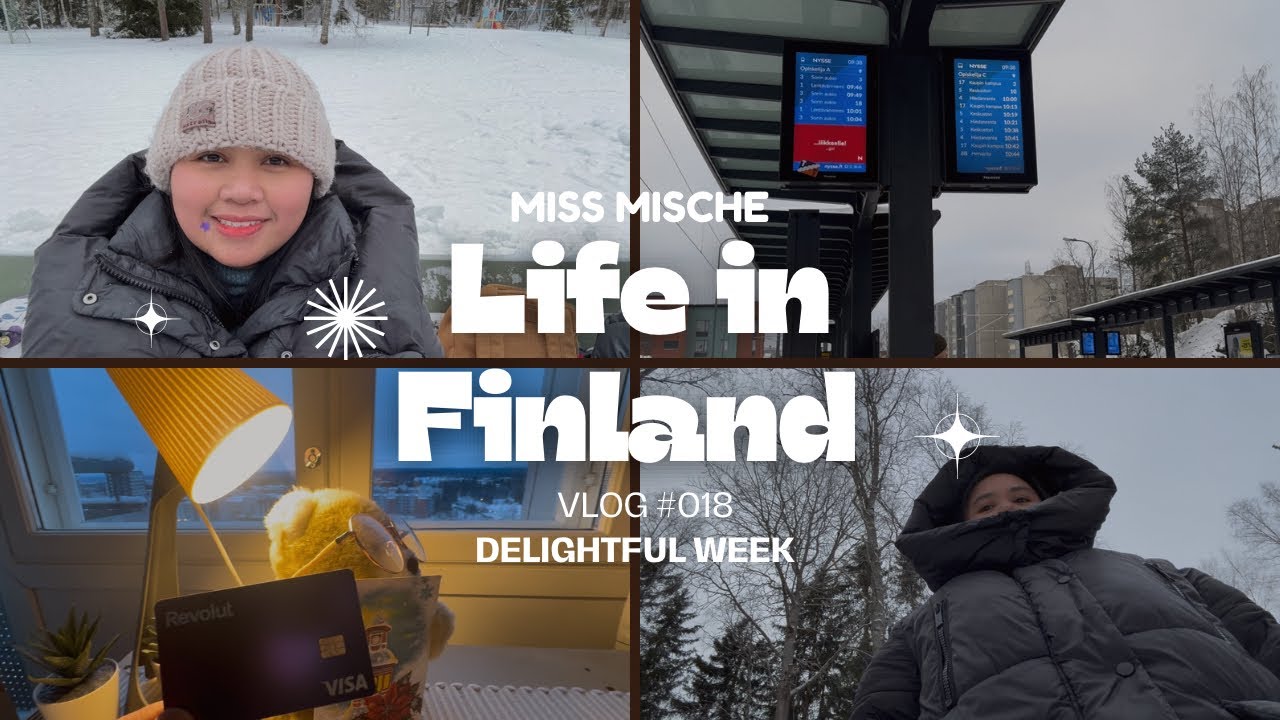 🇵🇭Filipina in Finland🇫🇮| Daily Diaries| International Student| Miss Mische| Vlog#018