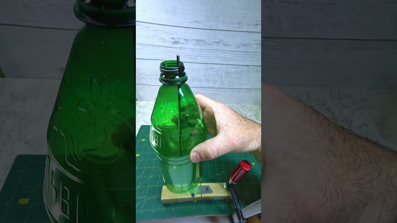 Как сделать бутылкорез за 5 минут | Простая самоделка из подручных материалов