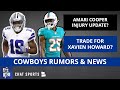 Amari Cooper Injury? Xavien Howard Trade? Sign Damon Harrison? + Cowboys Preseason Schedule & Dak