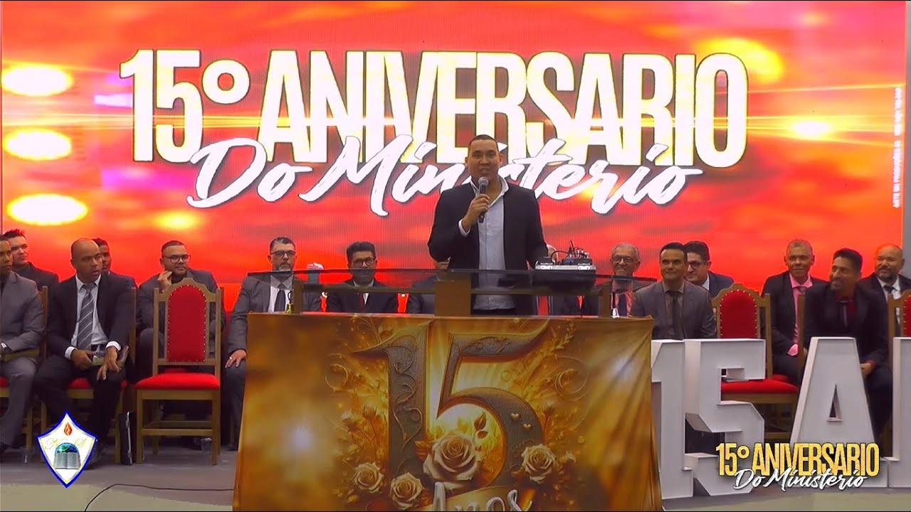 CANTOR ALISSON SANTOS | 15° ANIVERSÁRIO DO MINISTÉRIO | IGREJA EVANGÉLICA NOVAS DE SALVAÇÃO
