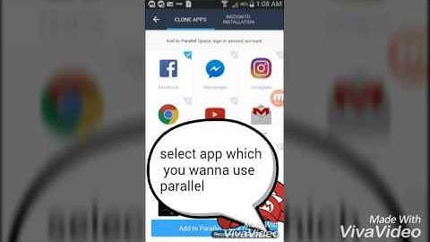 how to use double  or parallel app in andoird