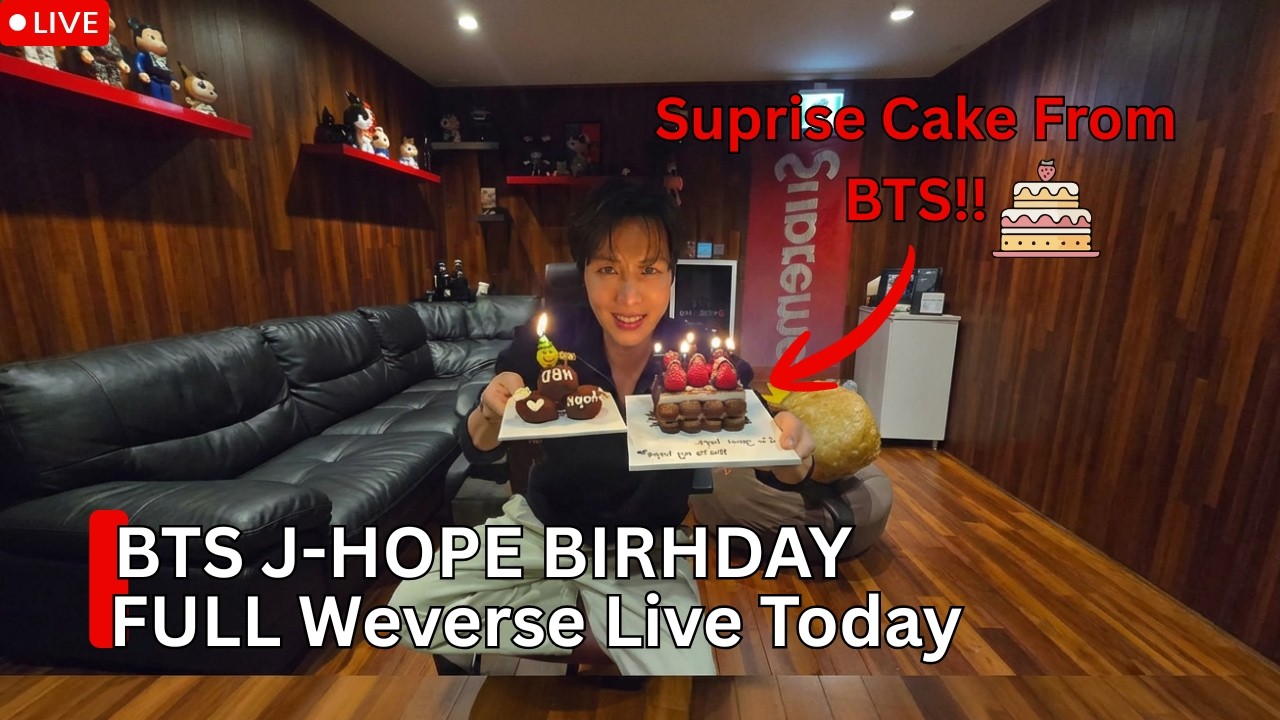 🔴[ENG SUB] BTS J-HOPE BIRTHDAY LIVE (18-02-2026) Full WEVERSE LIVE TODAY ❤️