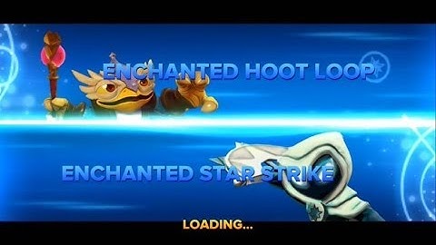 SKYLANDERS SWAP FORCE ENCHANTED HOOT LOOP VS ENCHANTED LIGHTCORE STAR STRIKE