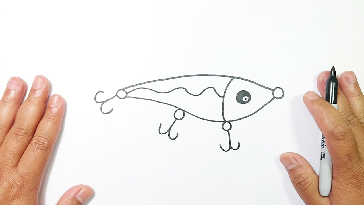 How to Draw Fish Lure  Drawing Lesson 