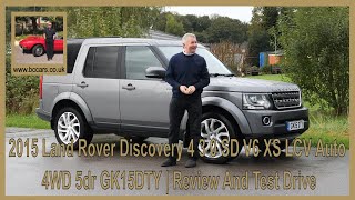 2015 Land Rover Discovery 4 3 0 SD V6 XS LCV Auto 4WD 5dr GK15DTY | Review And Test Drive