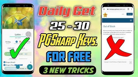How To Daily Get 25-30 Free PGSharp keys, Daily Get Free PGSharp Keys, New 3 Tricks to Get Free Keys