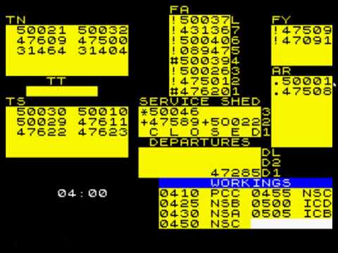 Depot Master Old Oak Common (ZX Spectrum)