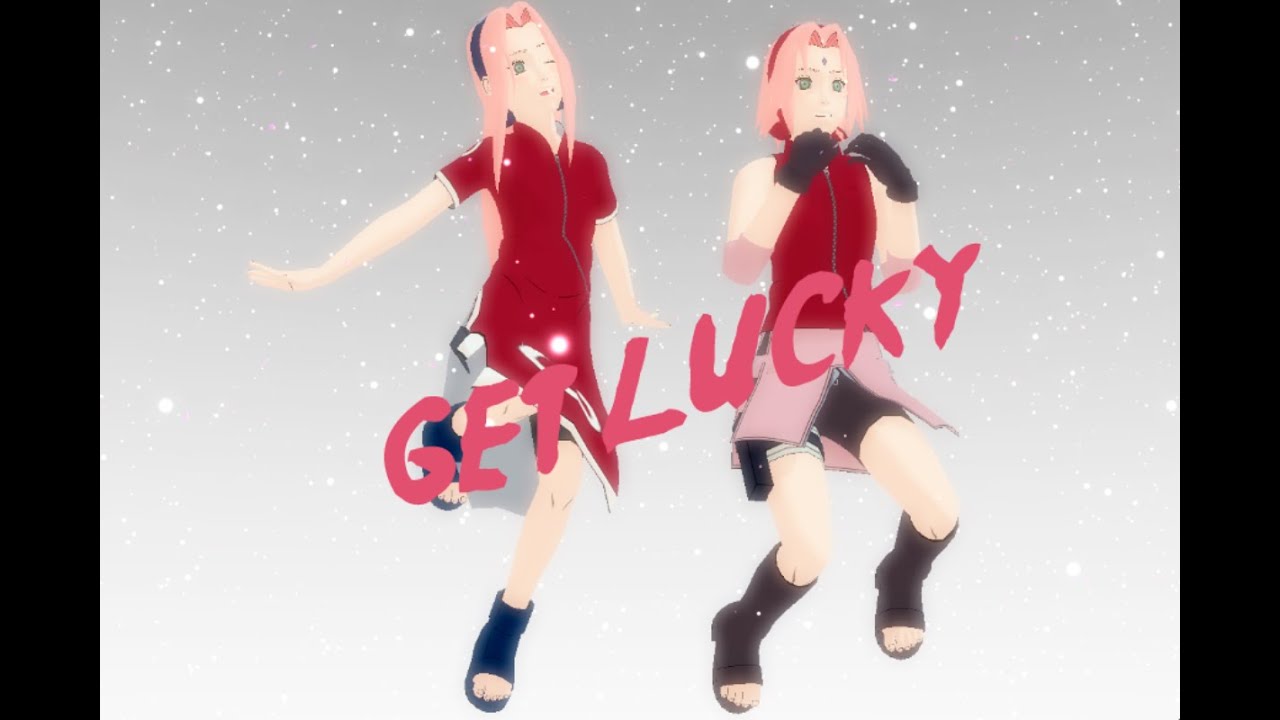 [MMD NARUTO] Get lucky - Sakura Haruno evolución.