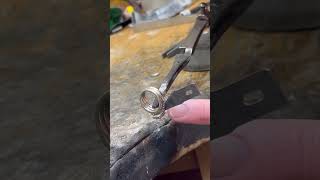 How we separated 3 rings soldered together