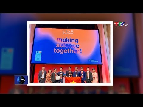 Video Học sinh Trường THPT chuyên Lam Sơn giành huy chương... - YouTube
