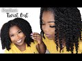 😍🙌🏾 The PERFECT Twist Out on Type 4 Natural Hair U Part Wig| NO Leave Out| HerGivenHair