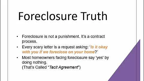 How To Stop Foreclosure without filing bankruptcy - secret#1