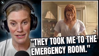 Why Katee Sackhoff went to the ER during Oculus!