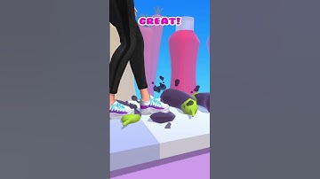 ASMR Tippy Toe 3D 💥💪  Satisfactory ASMR Sound #shorts  #asmrtippytoe #tippytoe #tippytoe3d #0651