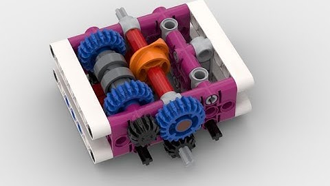 Lego Technic Distribution Transmission with 4 Outputs