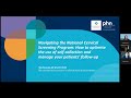Navigating the National Cervical Screening Program: How to optimise self-collection (29 March 2023)