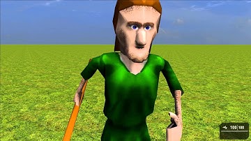 FPSC Classic Peasant Character Animation Issue