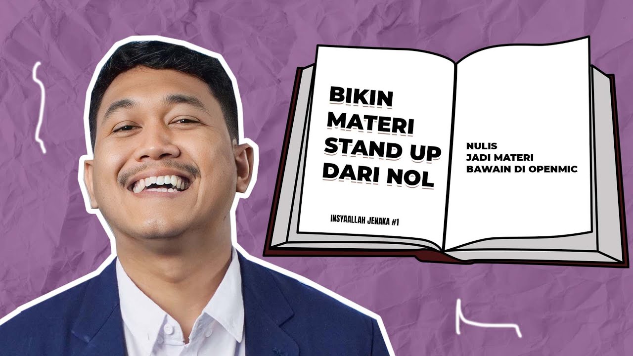 Bikin materi stand up dari nol