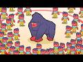 100 Men Vs A Gorilla But It’s A Game