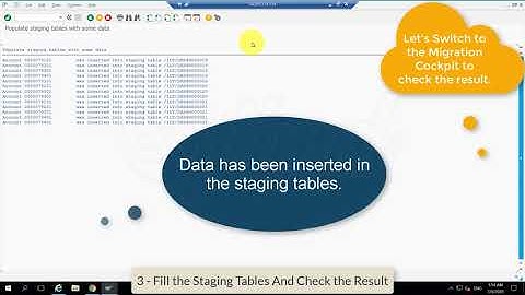 Data Migration to SAP S4 HANA - Part 2 : The Staging Approach (DBCO, LTMC)