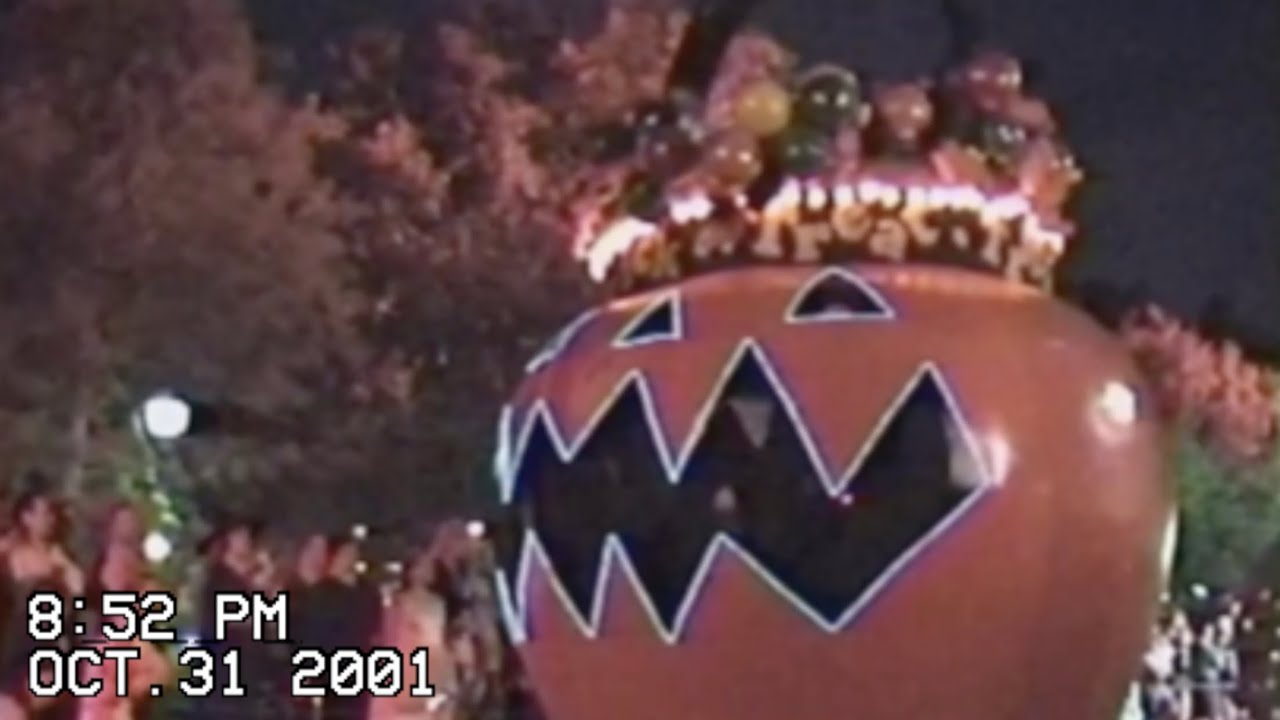 Mickey’s Not So Scary Halloween Party Parade and Fireworks on Halloween Night (October 31st 2001)