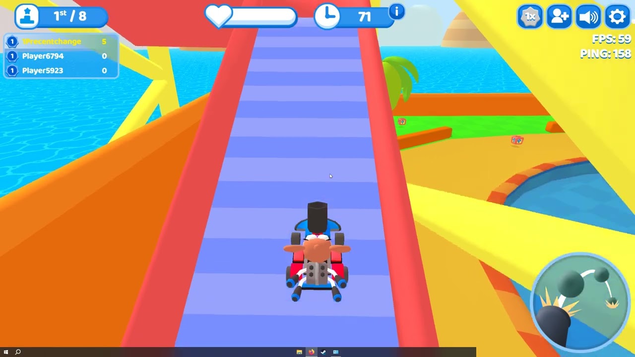 Detta spel är så kul! smash karts del2