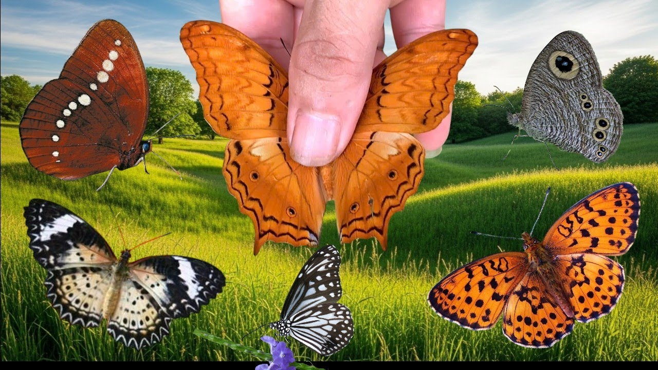 🦋 Beautiful Butterflies Around the World | Learn Animals for Kids