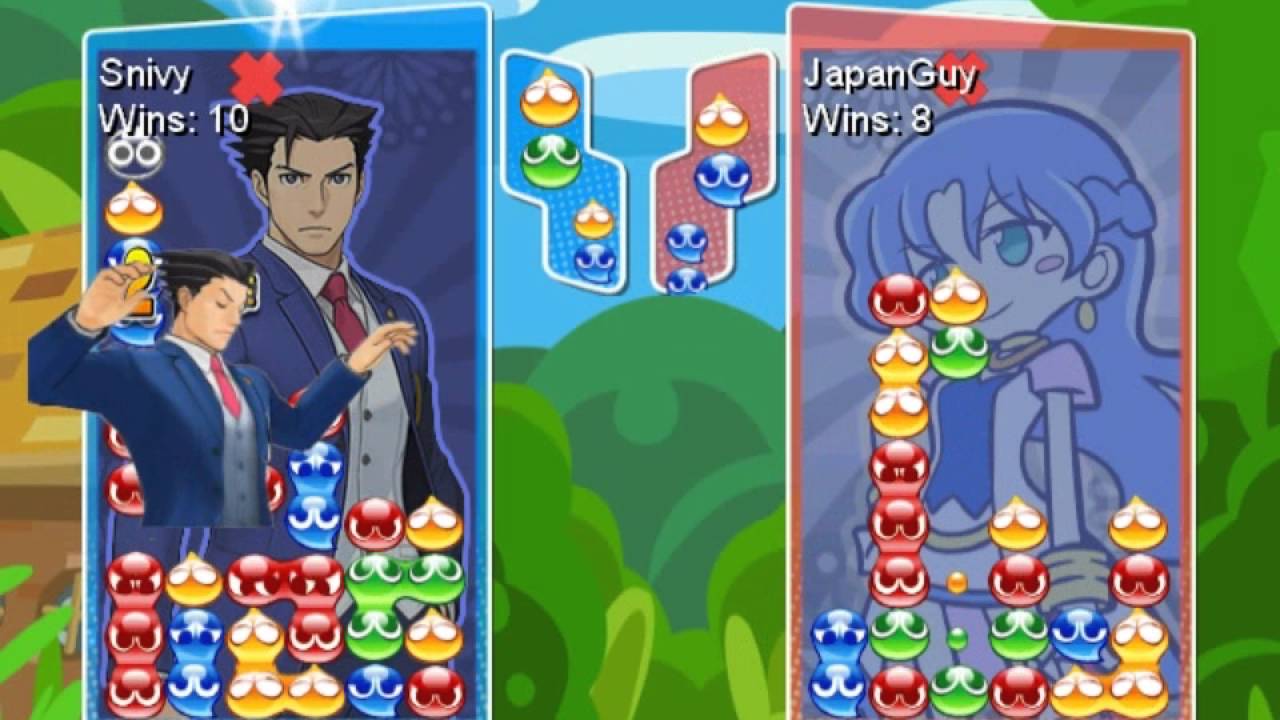 Puyo Nexus Advanced Tournament #5 - Game 6 - Snivy vs JapanGuy