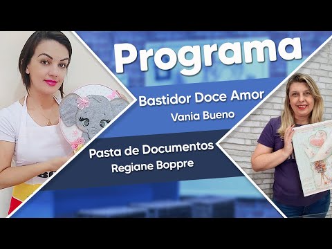 BASTIDOR DOCE AMOR - TÉCNICA FELTRO e PASTA DE DOCUMENTOS - TÉCNICA SCRAPDECOR