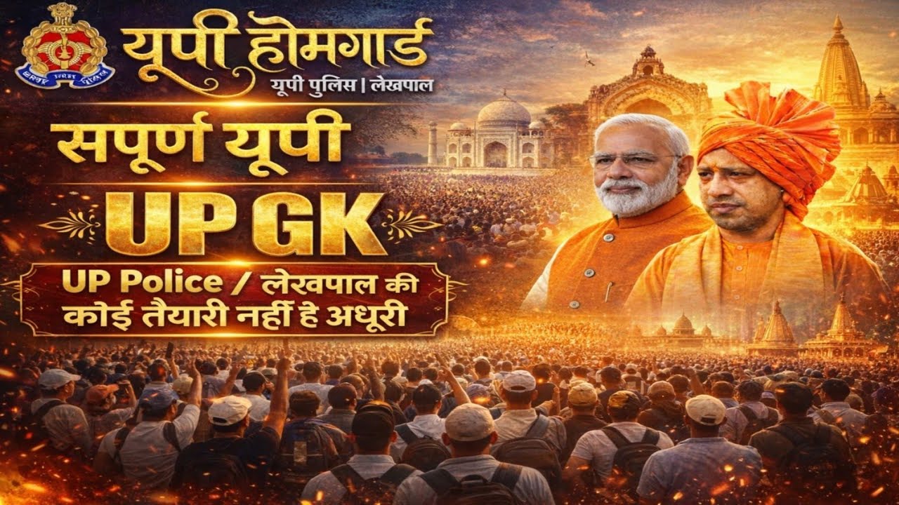 UP GK Top 25 Questions | UP Police, Lekhpal, SI Exam 2026 | Most Important GK