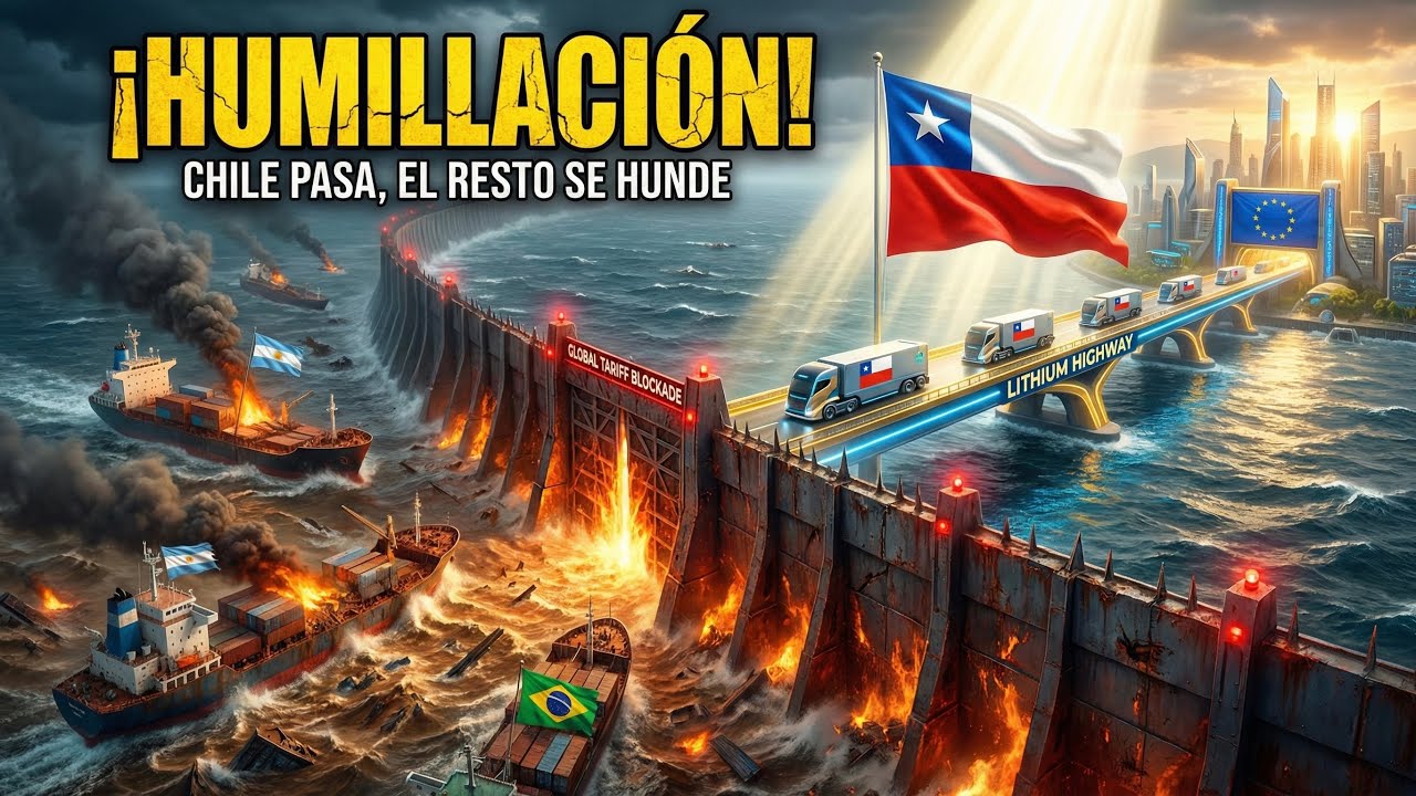 ¡JAQUE MATE! La humillación de 26 años: Chile entra a la UE mientras el resto suplica