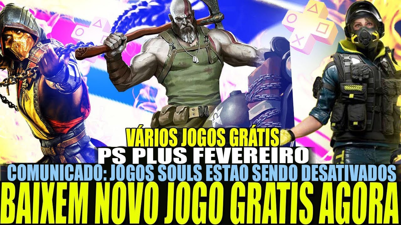 PS Plus: Confira agora os jogos grátis disponíveis para PS4/PS5 em  fevereiro - GAMESIGA