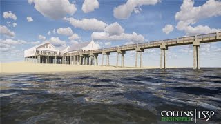 Surfside Beach Pier Reconstruction Update - August 2021 - Surfside Beach, SC