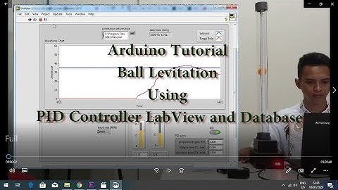 Arduino Ball Levitation Using PID Controller LabView and Database 2