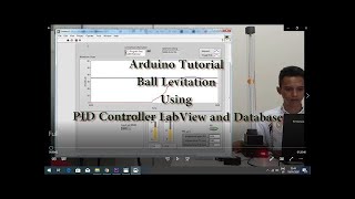 Arduino Ball Levitation Using PID Controller LabView and Database 2 screenshot 3