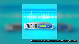 Worldwide Use 100-240V (Dual Voltage 110V&220V) YXHT-500W FM Transmitter - CD Sound, Durable, MPX, f