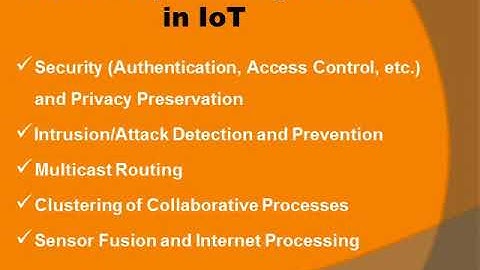 PhD Research Topics in IoT Network Simulator