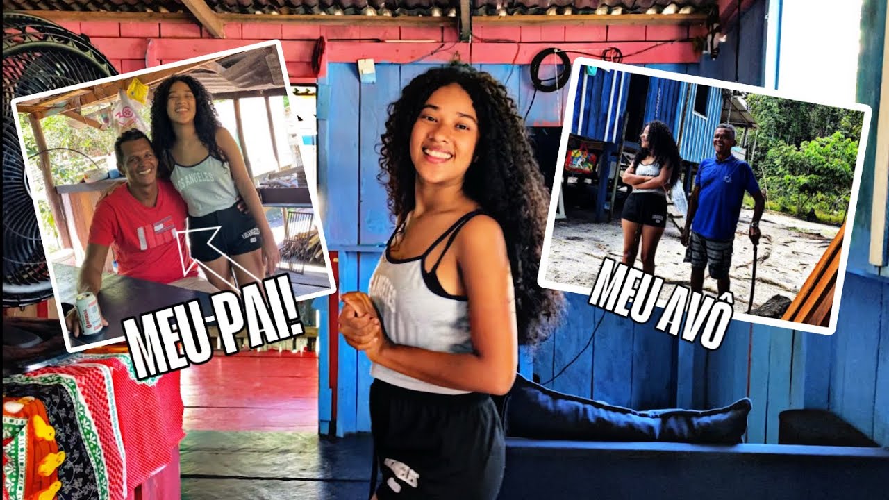 VISITANDO MEUS AVÓS QUE MORAM ISOLADOS! E APRESENTANDO O MEU PAI! No/ INTERIOR DO AMAZONAS!