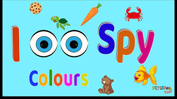 I Spy Colours | Learn Colours | Fun Learning For Kids | Learn New Words