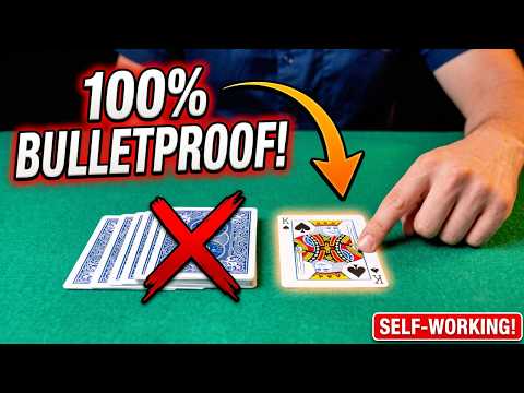 No Set-Up. No Sleights. NO WAY! (Self-Working Card Trick)
