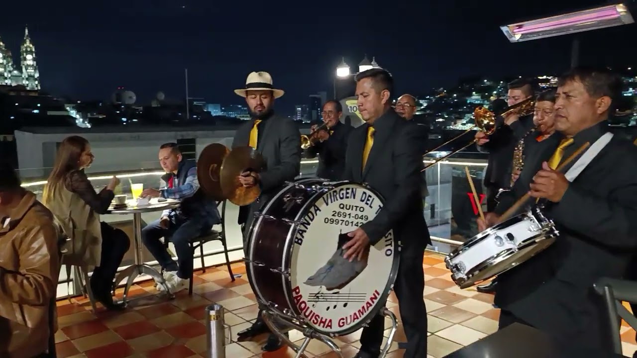 BANDA DE PUEBLO VIRGEN DEL TRANSITO QUITO - ECUADOR TELEF: 0997014242